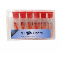 3D Gutta Percha Points Vials 120/Pk Medium